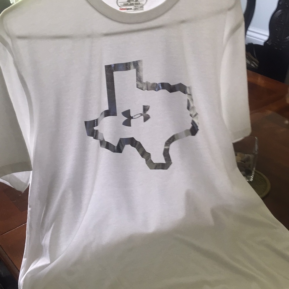 Under armour Texas Outline t-shirt heat gear L